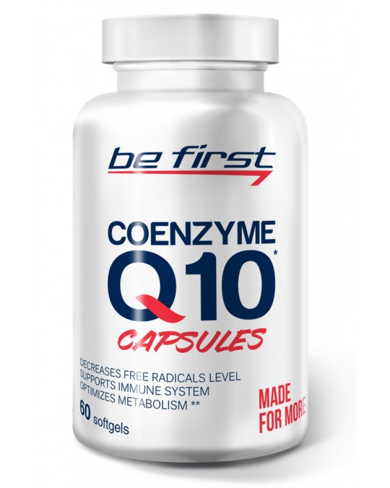 Как принимать ку 10. Q10 коэнзим be first капсулы. Coenzyme q10 60 капс be first. Убихинон коэнзим q10. Витамины коэнзим q10.
