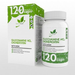 Глюкозамин + хондроитин + МСМ Natural Supp 120 капс