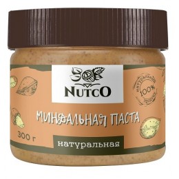 Паста миндальная натуральная NUTCO 300г