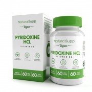 Витамин B6 (Пиридоксин HCL) NaturalSupp 60 капс