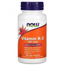 Витамин K-2 NOW 100 капс
