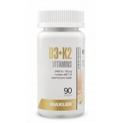 Витамин D3 + K2 Maxler 90 капс