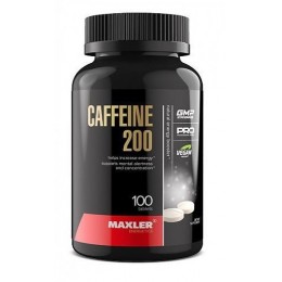 Кофеин 200 мг Maxler 100 таб
