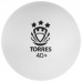 Мяч для настольного тенниса Torres Profi, 3*** белый (набор 6 шт)