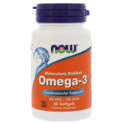 NOW Omega-3 1000 mg 30 капс