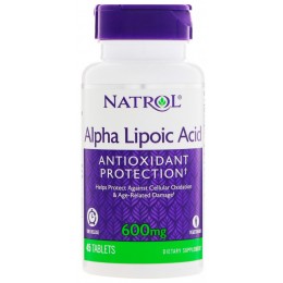 Natrol Альфа-липоевая кислота 600 мг 45 таб