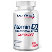 Be First Витамин D3 600МЕ 60 капс.