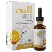 Maxler Vitamin D3 5000 IU капли 60мл Апельсин
