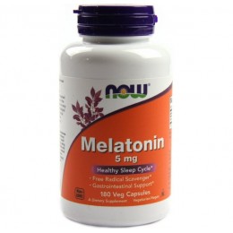 Мелатонин 5 мг NOW 60 капс