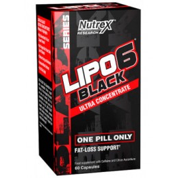 Lipo 6 Black Ultra Concentrate Nutrex 60 капс