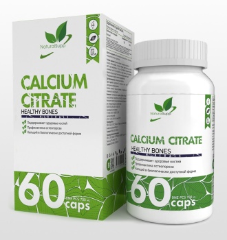 Кальций Цитрат NaturalSupp 60 капс