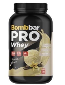 Протеин-Сыв. Bombbar Whey protein PRO 900 гр