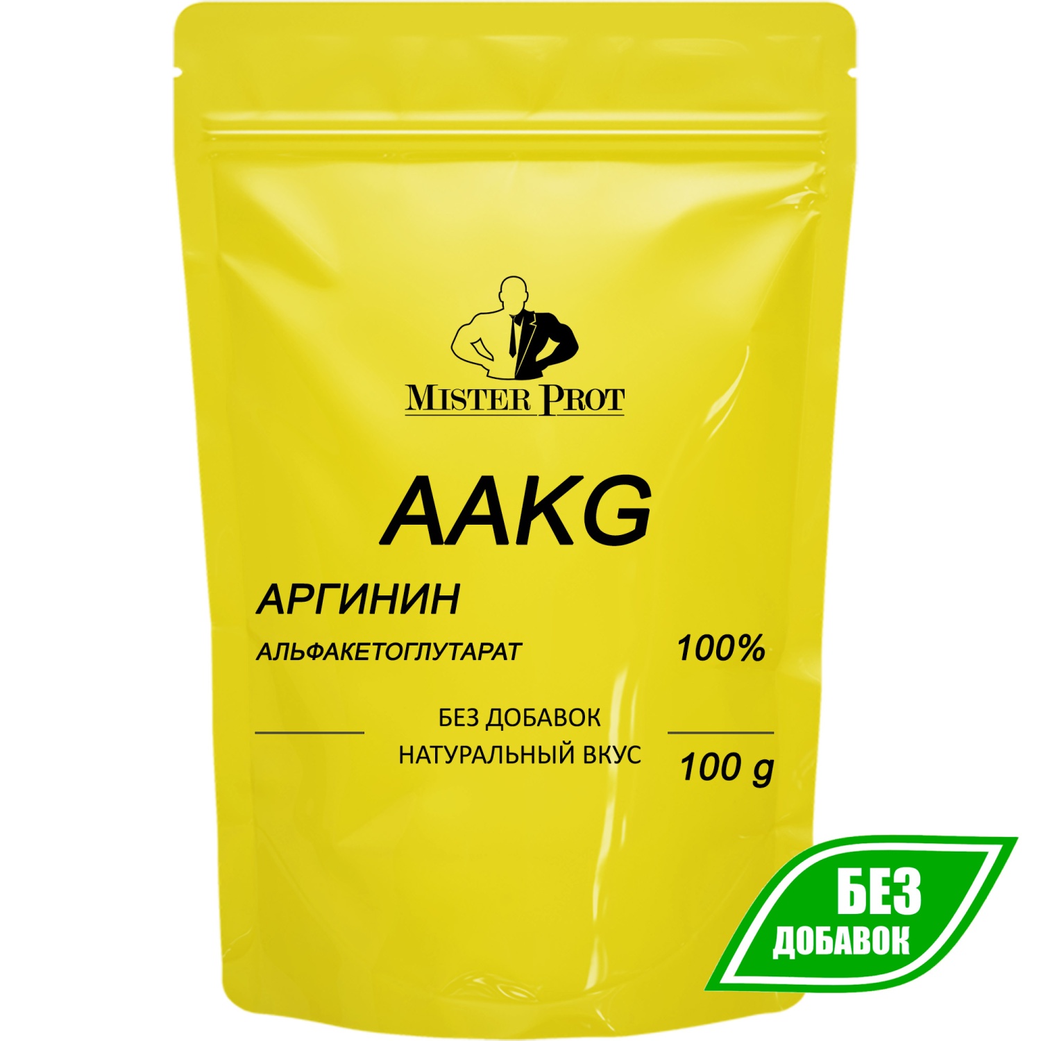 Аргинин Альфа-Кетоглутарат (AAKG) Mister Prot (100 гр)