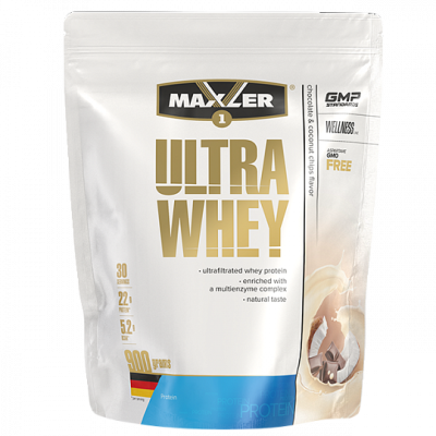 Протеин-Cыв. Ultra Whey Maxler 900 гр