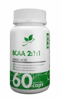 BCAA 2:1:1 NaturalSupp 60 капс