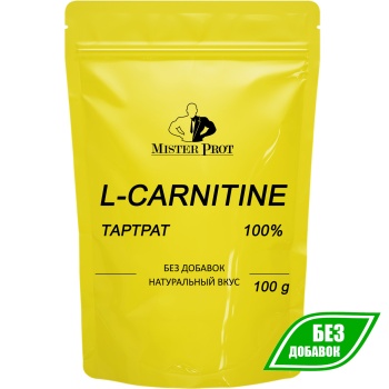 L-Карнитин Тартрат Mister Prot 100 гр