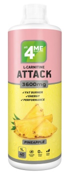 L-Карнитин + Гуарана ATTACK 3600 4Me 1000 мл