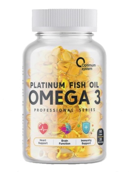 Омега-3 Platinum Fish Oil Optimum System 180 капс